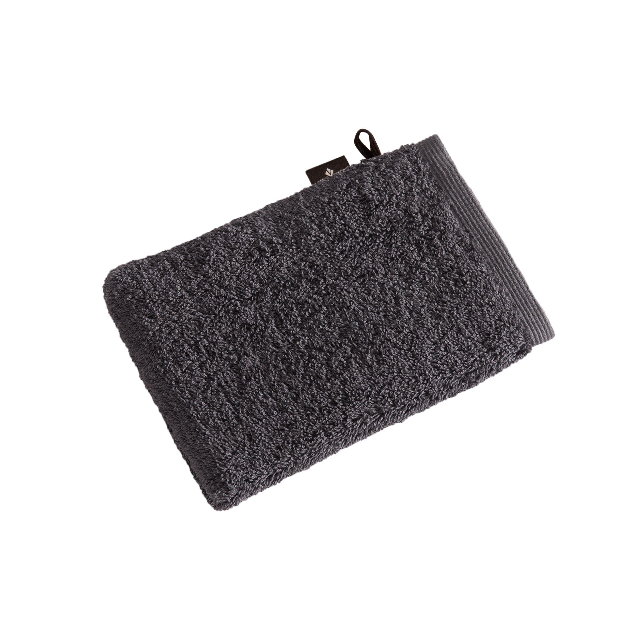 WASCHLAPPEN HIGH LINE Graphitfarben - Graphitfarben, Basics, Textil (16/22cm) - Vossen