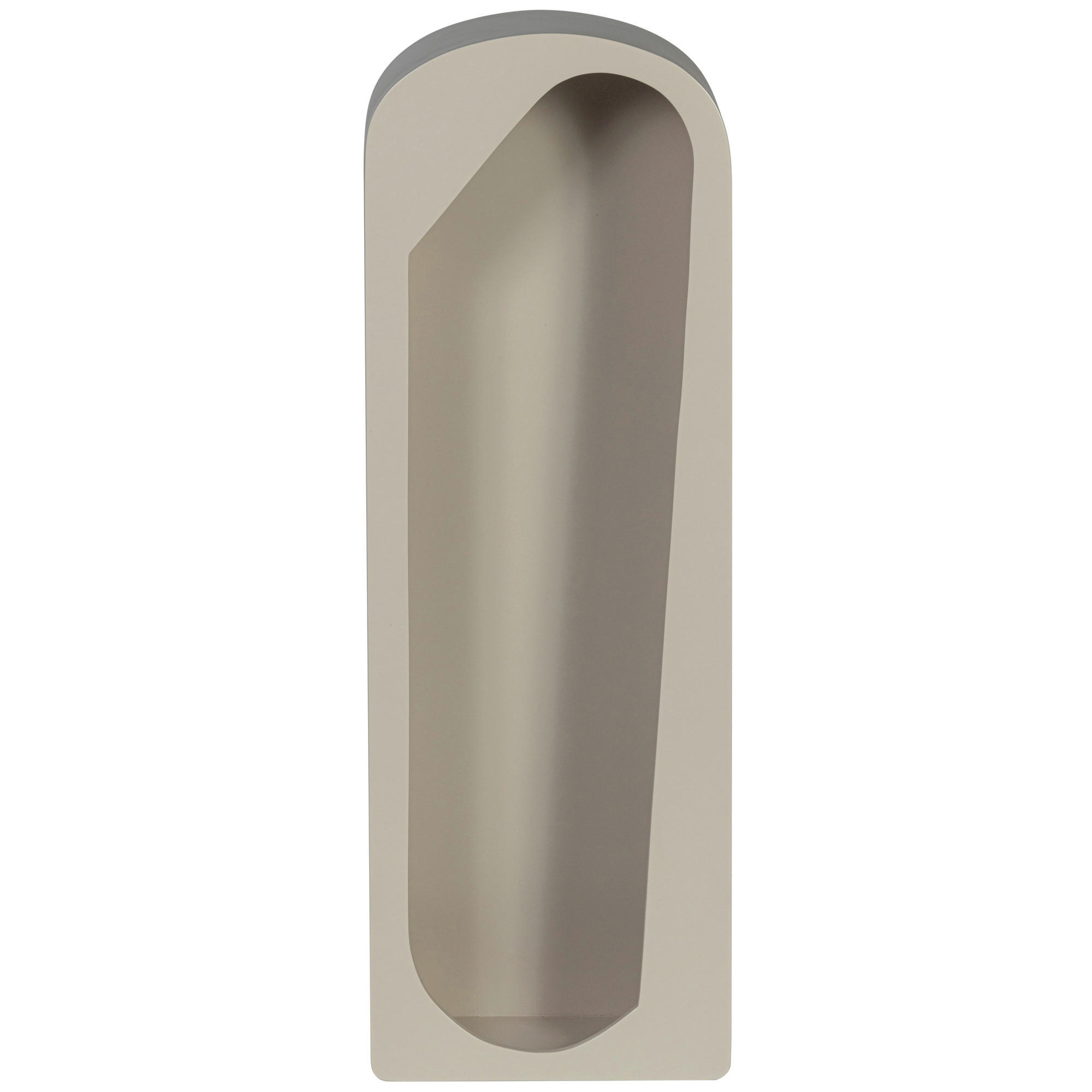 WANDREGAL Eukalyptusholz Grau  - Grau, Design, Holz (24/70/15cm) - Carryhome