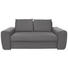 SCHLAFSOFA in Textil Dunkelgrau - Chromfarben/Dunkelgrau, Design, Holz/Textil (199/92/97cm) - Hom`in SCHLAFSOFA in Textil Dunkelgrau - Chromfarben/Dunkelgrau, Design, Holz/Textil (199/92/97cm) - Hom`in