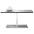 COUCHTISCH in Glas, Holzwerkstoff 90/60/44 cm  - Chromfarben, Design, Glas/Holzwerkstoff (90/60/44cm) - Venda