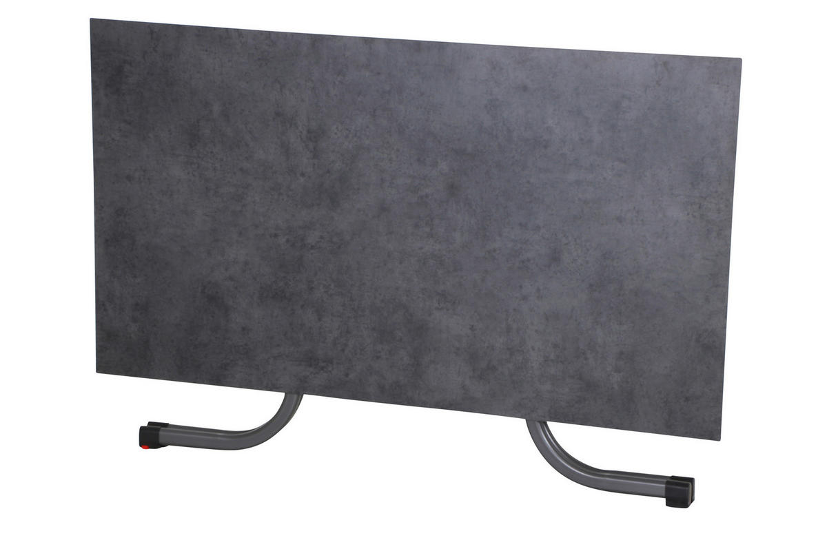 GARTENKLAPPTISCH 160/90/71 cm  - Anthrazit, KONVENTIONELL, Holzwerkstoff/Kunststoff (160/90/71cm) - Siena Garden