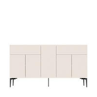 KOMODA  150/83/47 cm  kašmir  - kašmir, Dizajnerski, metal/pločasti materijal (150/83/47cm)