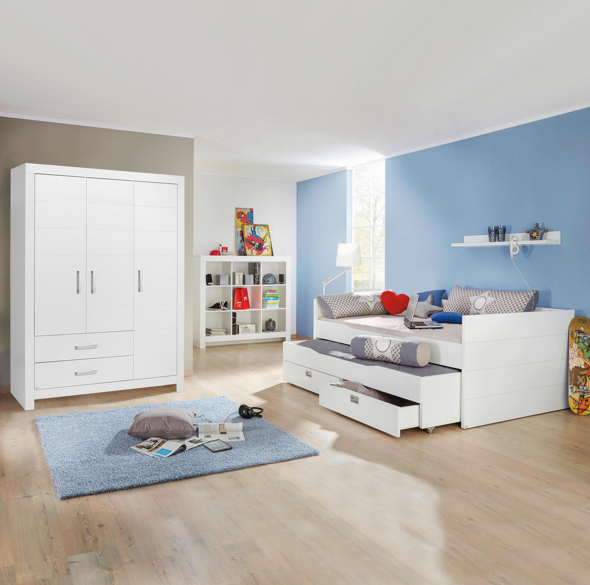 BETT Fiona 90/200 cm Weiß  - Weiß, Design (90/200cm) - Paidi