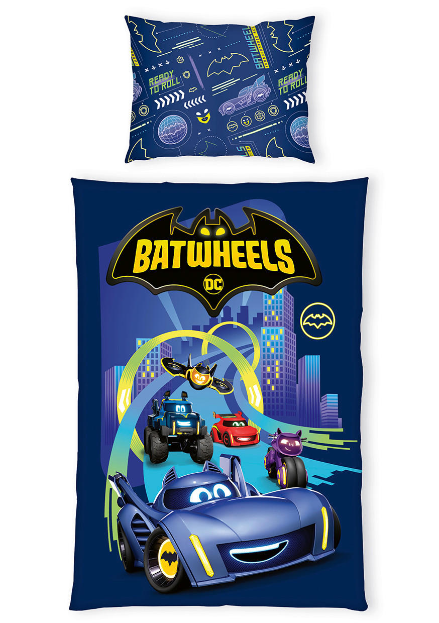 BETTWÄSCHE Batwheels Bettwäsche Renforcé 140/200 cm  - Multicolor, Basics, Textil (140/200cm) - Herding