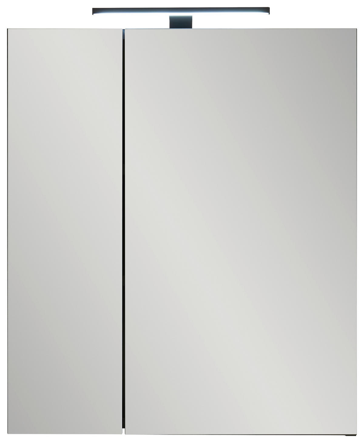 SPIEGELSCHRANK 60/70/23 cm  - Schwarz/Grün, Basics, Glas/Holzwerkstoff (60/70/23cm) - MID.YOU