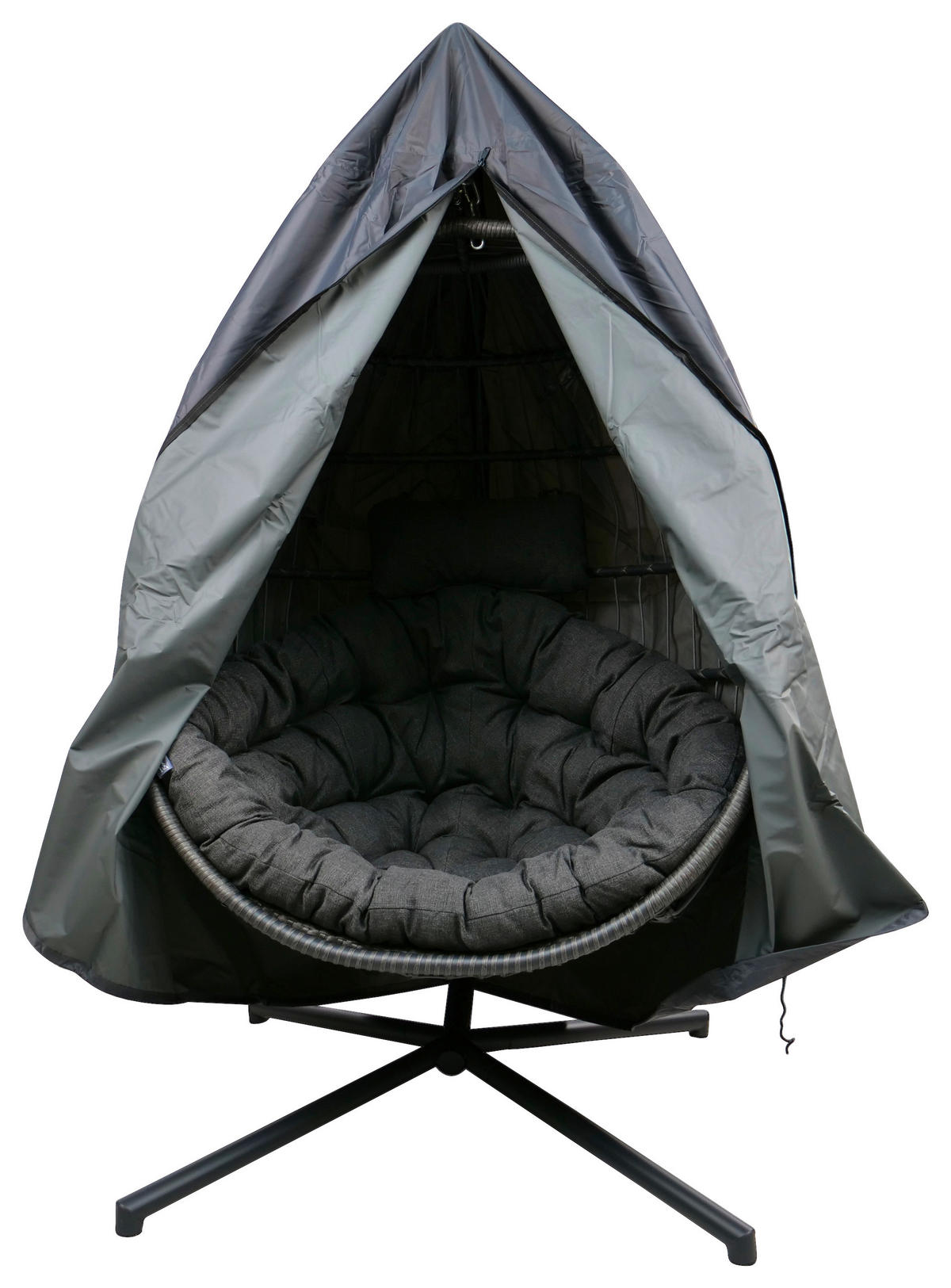 SCHUTZHÜLLE Anthrazit   - Anthrazit, KONVENTIONELL, Kunststoff (160/170cm)