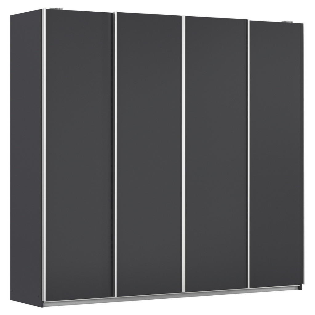 Rauch Möbel SKŘÍŇ S POSOUVACÍMI DVEŘMI, tmavě šedá, 226/211/62 cm