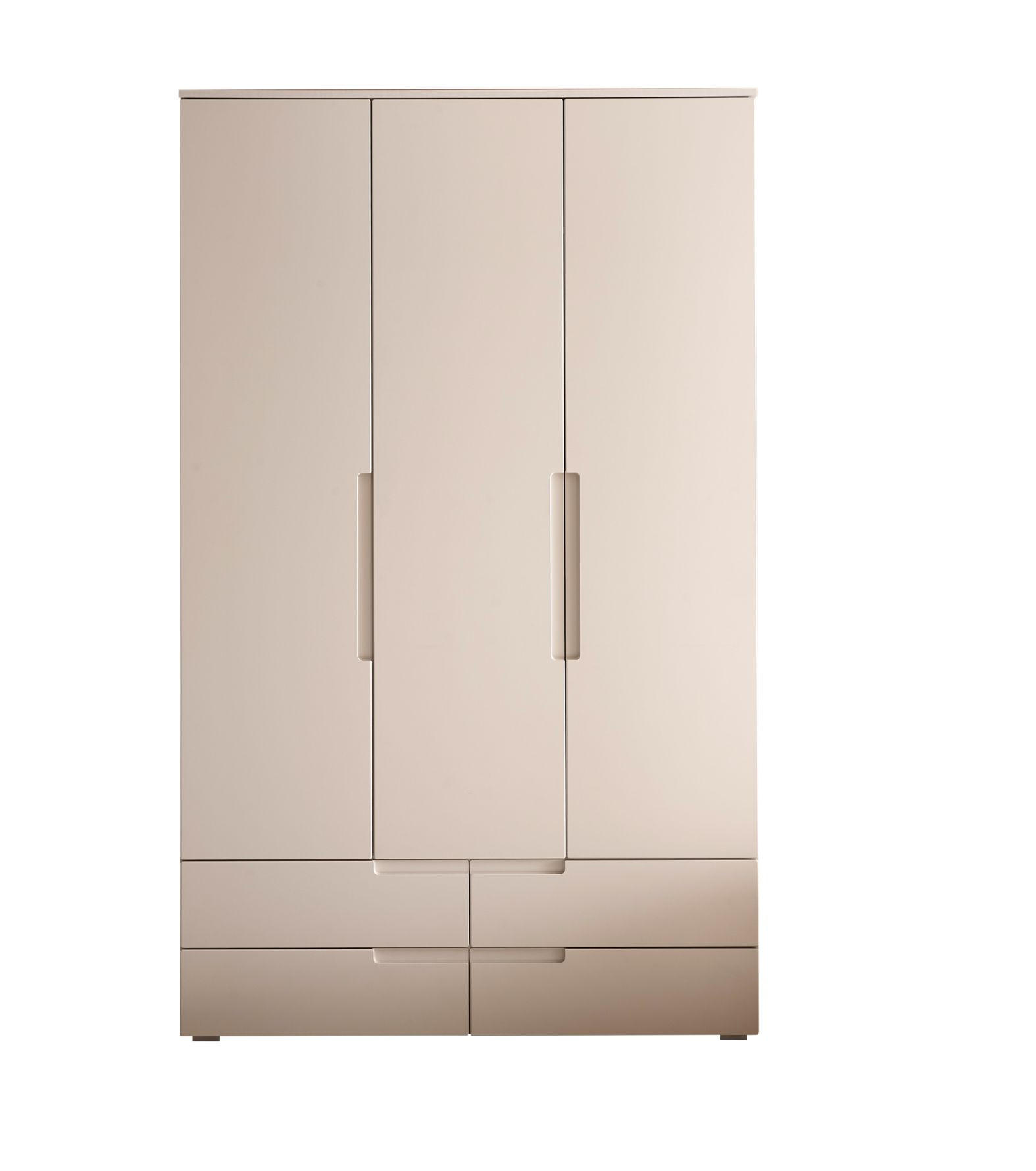 BABYGARDEROB Luca / Corner  - kashmir, Basics, trämaterial (126/208/57cm)