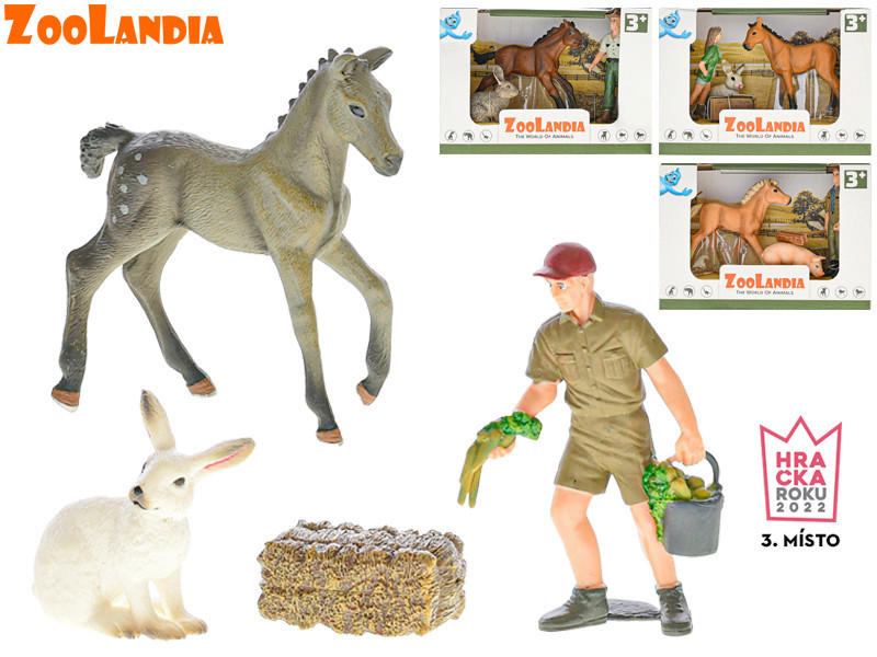 HRACÍ FIGURKA - vícebarevná, Basics, plast (17/12/8,5cm)