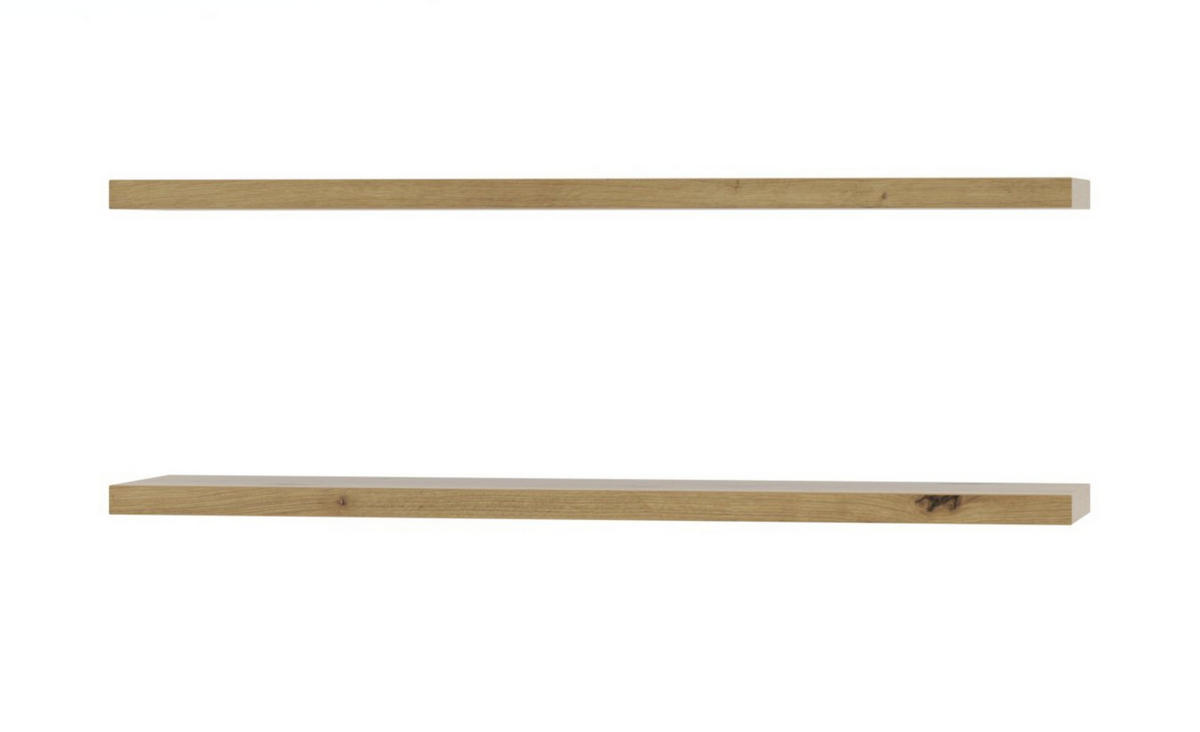 WANDBOARDSET in 90/3/24 cm Eiche Artisan  - Eiche Artisan, Design, Holzwerkstoff (90/3/24cm) - MID.YOU