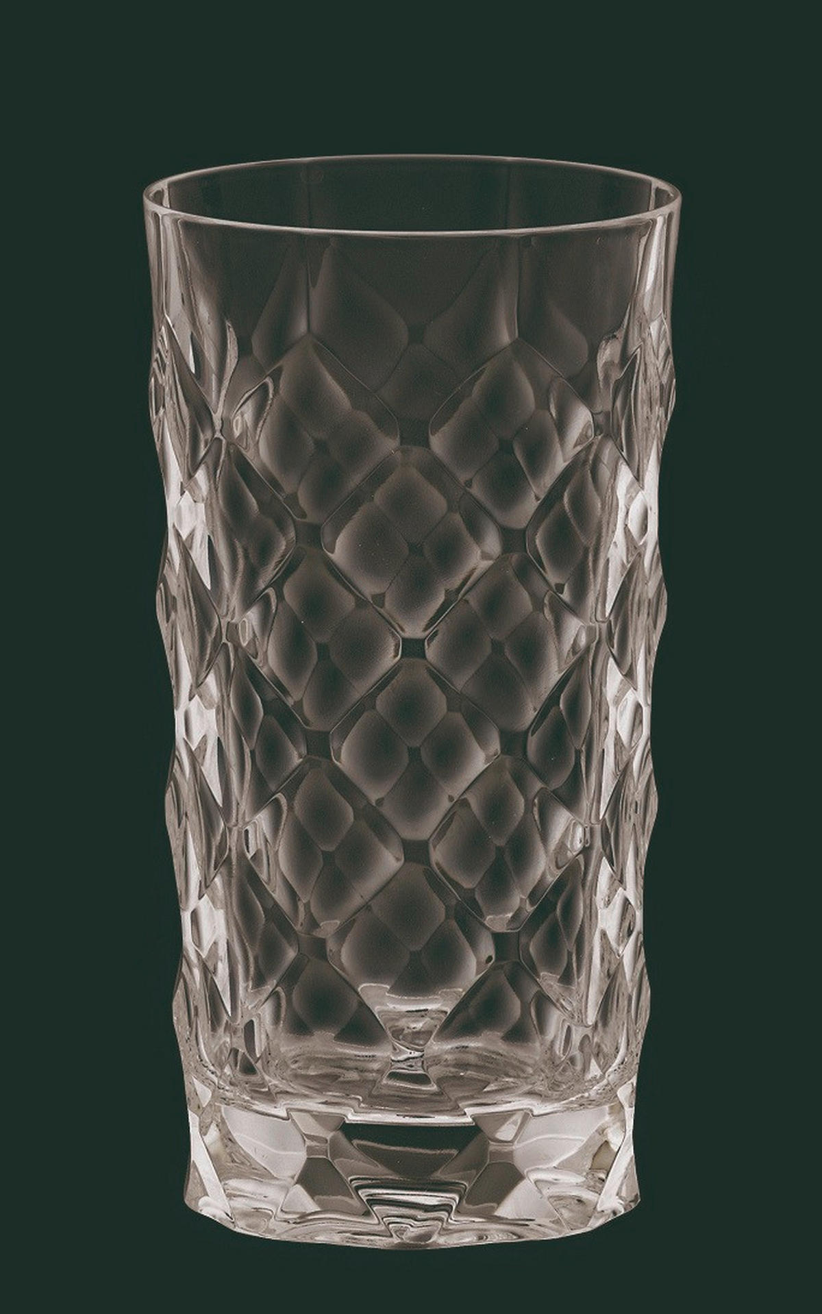 GLÄSERSET Diamond  6-teilig  - Klar, KONVENTIONELL, Glas (330ml) - Novel