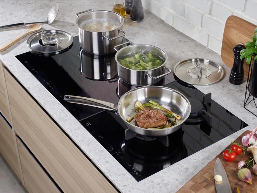 BRATPFANNE Pure 28 cm  - Silberfarben, Basics, Metall (28cm) - Fissler