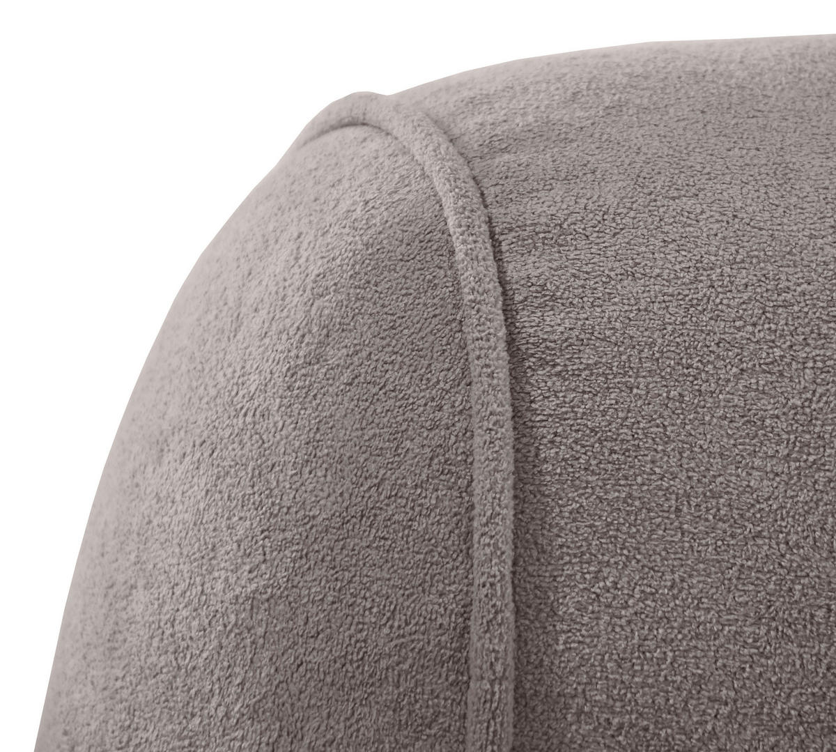 SCHLAFSOFA Chenille Cappuccino  inkl. Zierkissen, Rückenkissen, Bettkasten, Schlaffunktion, Rücken echt, Liegefläche im Originalstoff  - Schwarz/Cappuccino, KONVENTIONELL, Kunststoff/Textil (257/96/110cm) - Milino
