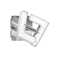 LED-STRAHLER 10/10/10 cm  - Chromfarben, Design, Kunststoff/Metall (10/10/10cm) - Globo