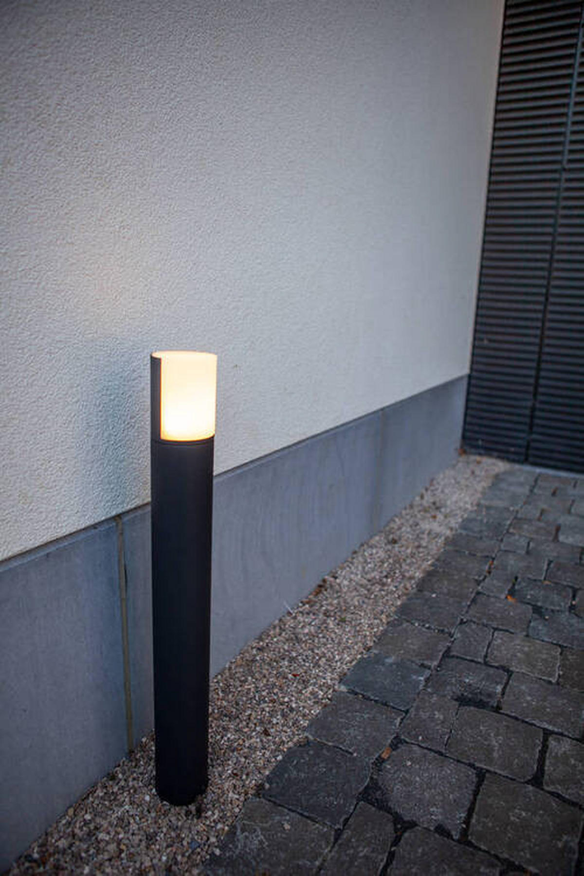 WEGELEUCHTE 7,8/65 cm   - Anthrazit/Schwarz, Basics, Kunststoff/Metall (7,8/65cm)