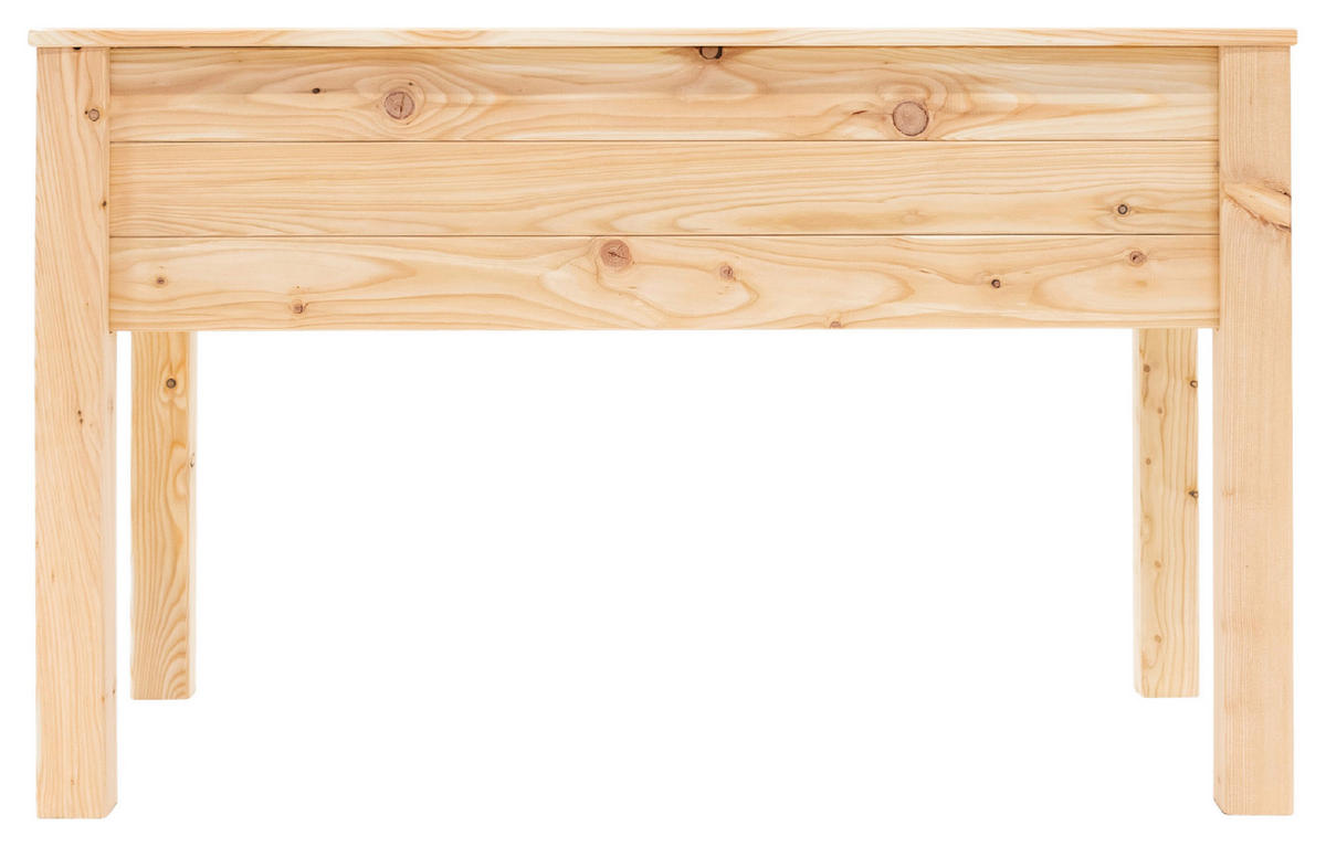 HOCHBEET  - Lärchefarben, Basics, Holz (120/75/65cm) - Ambia Garden
