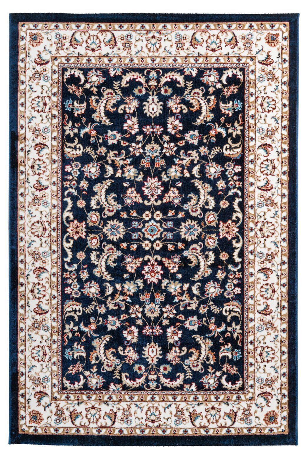 FLACHWEBETEPPICH 120/170 cm Blau rechteckig  - Blau, Basics, Textil (120/170cm) - Kayoom