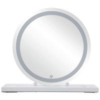 VÄGGSPEGEL 53/10/60 cm    - vit, Basics, metall/trämaterial (53/10/60cm) - Kayoom