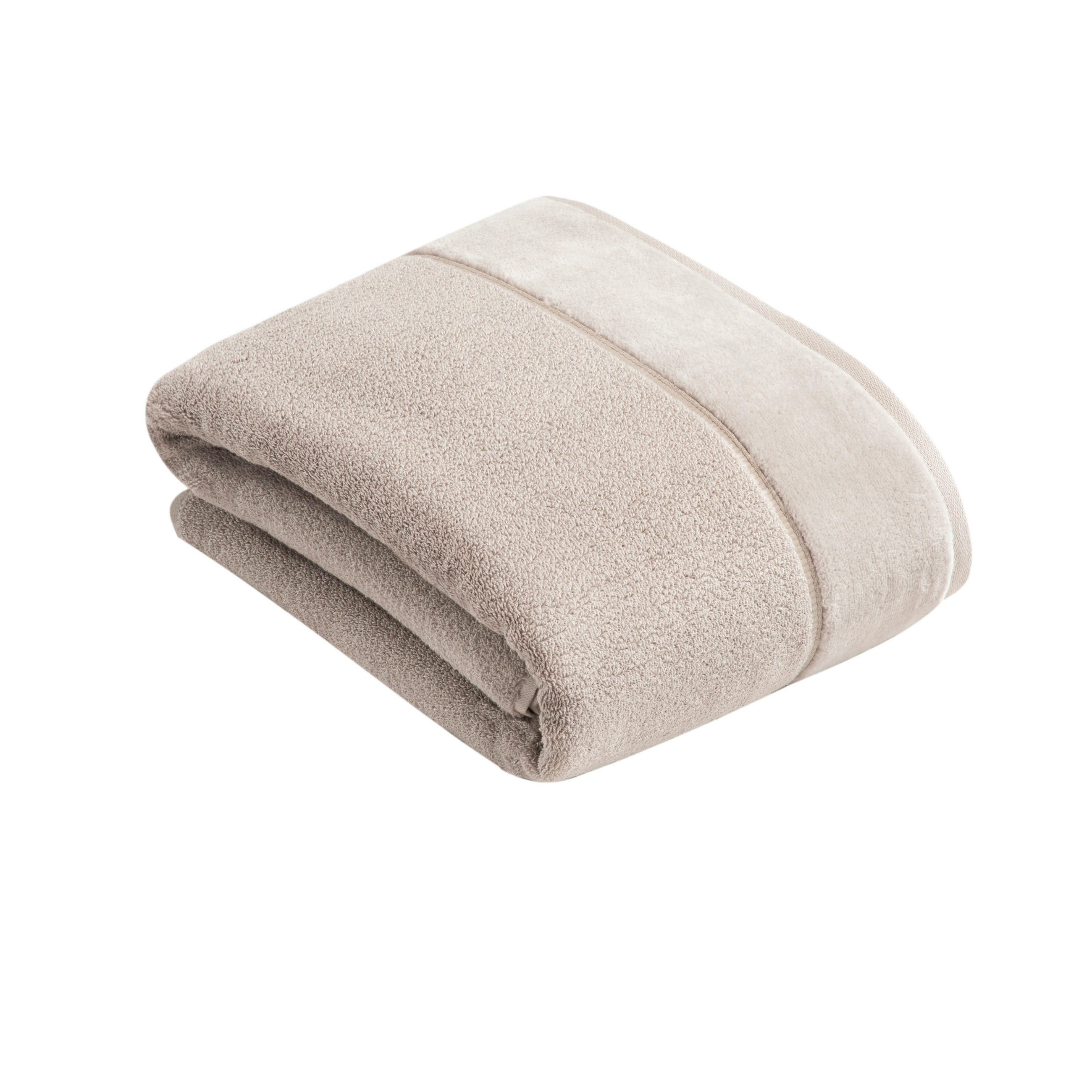 BADETUCH Pure Grau 100/150 cm  - Grau, Basics, Textil (100/150cm) - Vossen