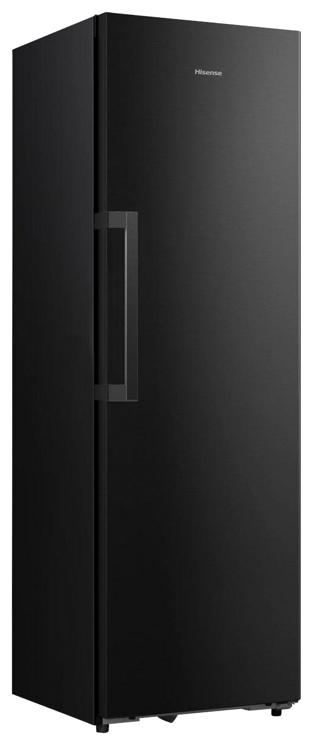 GEFRIERSCHRANK FT5K310GSFC1  - Schwarz, Basics, Metall (59,5/185,6/60cm) - Hisense