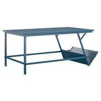 COUCHTISCH Holzwerkstoff 105/47/58 cm  - Blau, Design, Holzwerkstoff (105/47/58cm) - MID.YOU