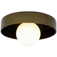 DECKENLEUCHTE 35/18 cm   - Grün, Design, Glas/Metall (35/18cm) - Collet's Monde