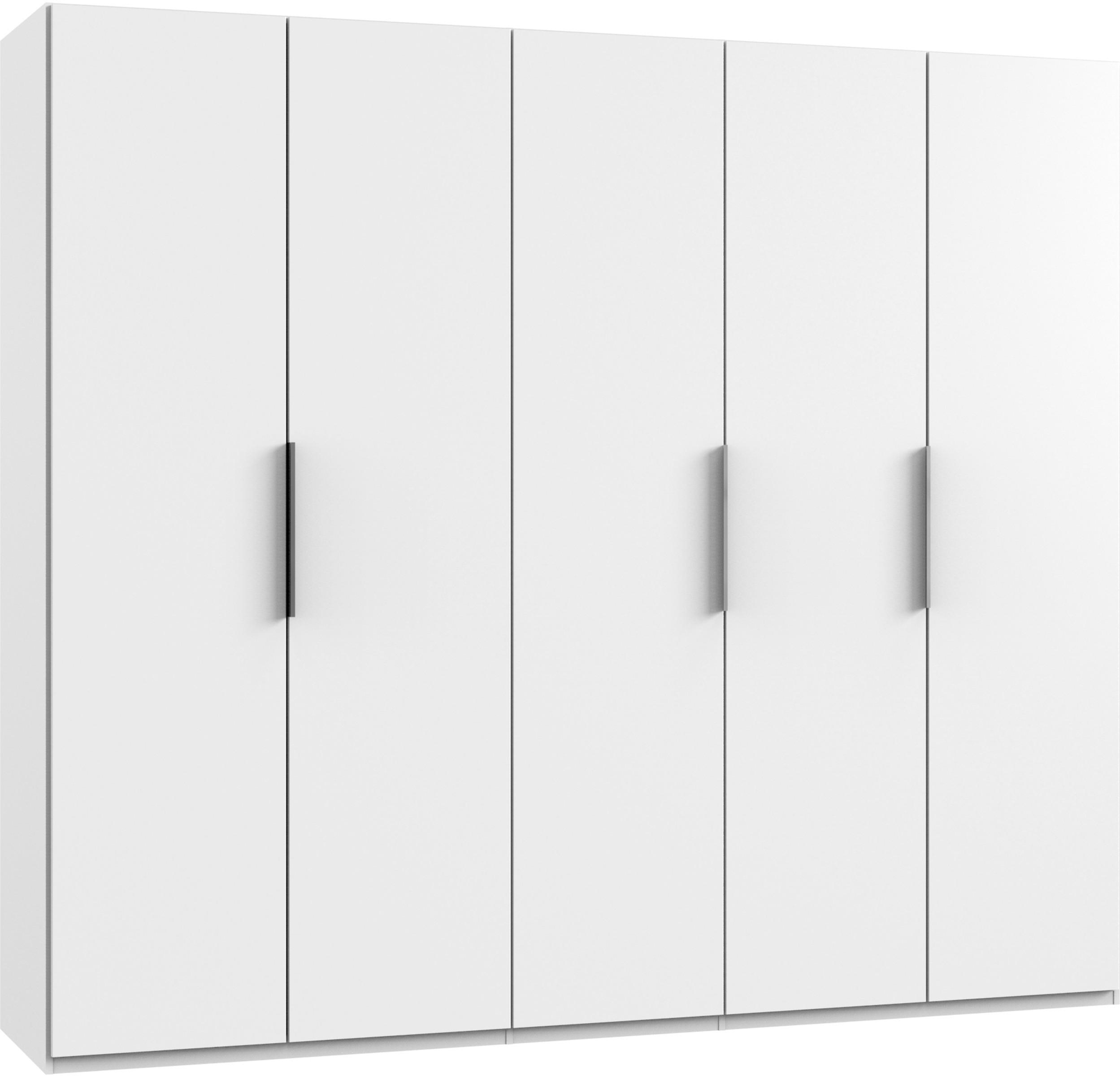 Mid.you Drehtürenschrank Wimex Level 36A Weiß 250x216x58 cm