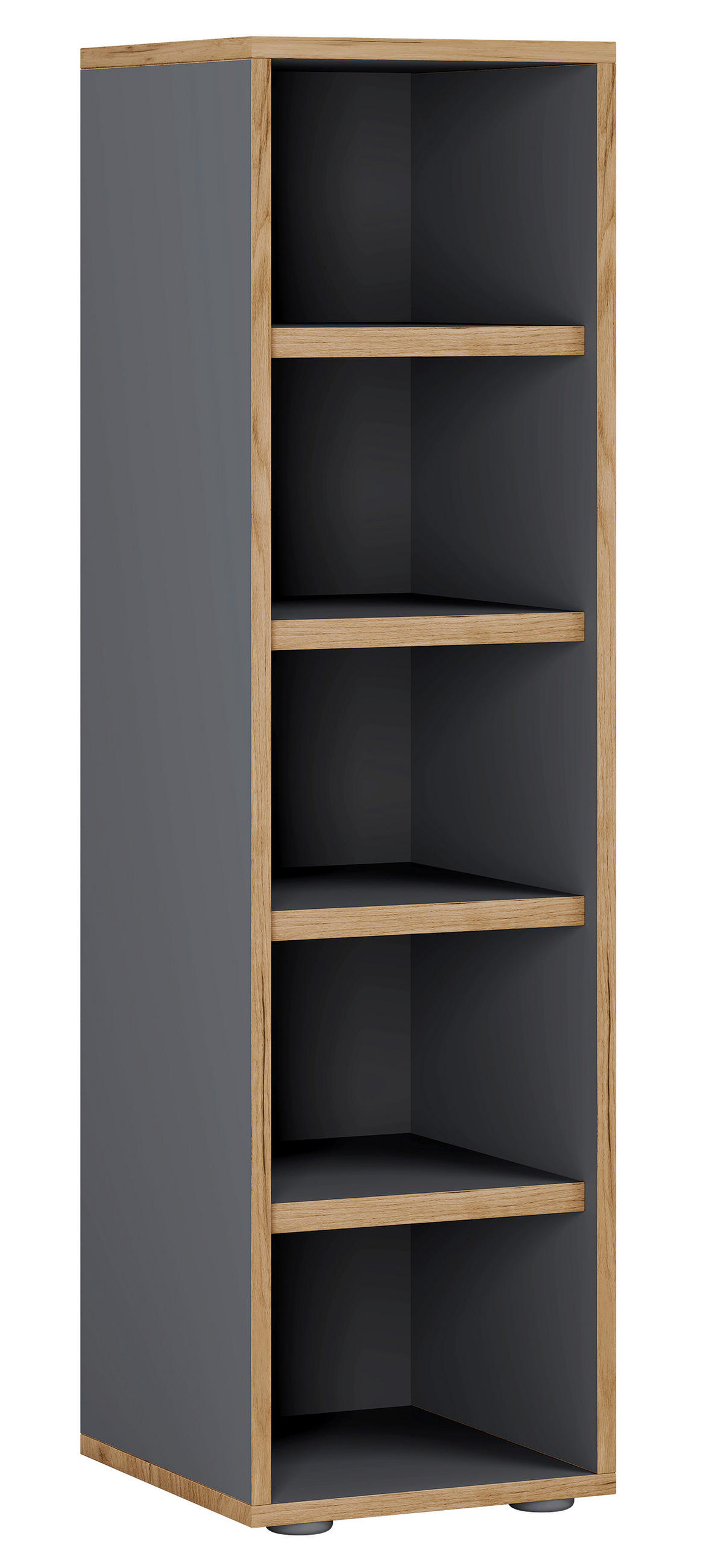 SKOHYLLA 30/110/33 cm  - honungsek/svart, Design, trämaterial/plast (30/110/33cm) - MID.YOU