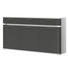 SIDEBOARD Melamin Graphitfarben, Weiß - Graphitfarben/Alufarben, Design, Holzwerkstoff/Kunststoff (180,1/93/41cm) - Stylife SIDEBOARD Melamin Graphitfarben, Weiß - Graphitfarben/Alufarben, Design, Holzwerkstoff/Kunststoff (180,1/93/41cm) - Stylife