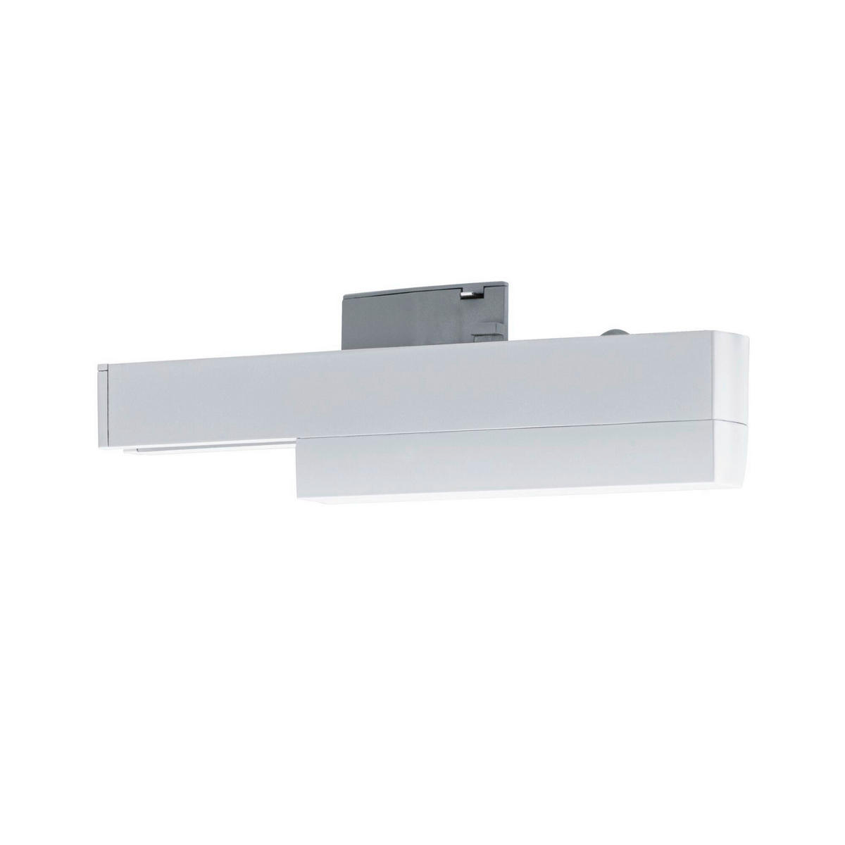 SCHIENENSYSTEM-ADAPTER 95523 16,6/5,0 cm   - Weiß, Basics, Kunststoff (16,6/5,0cm) - Paulmann