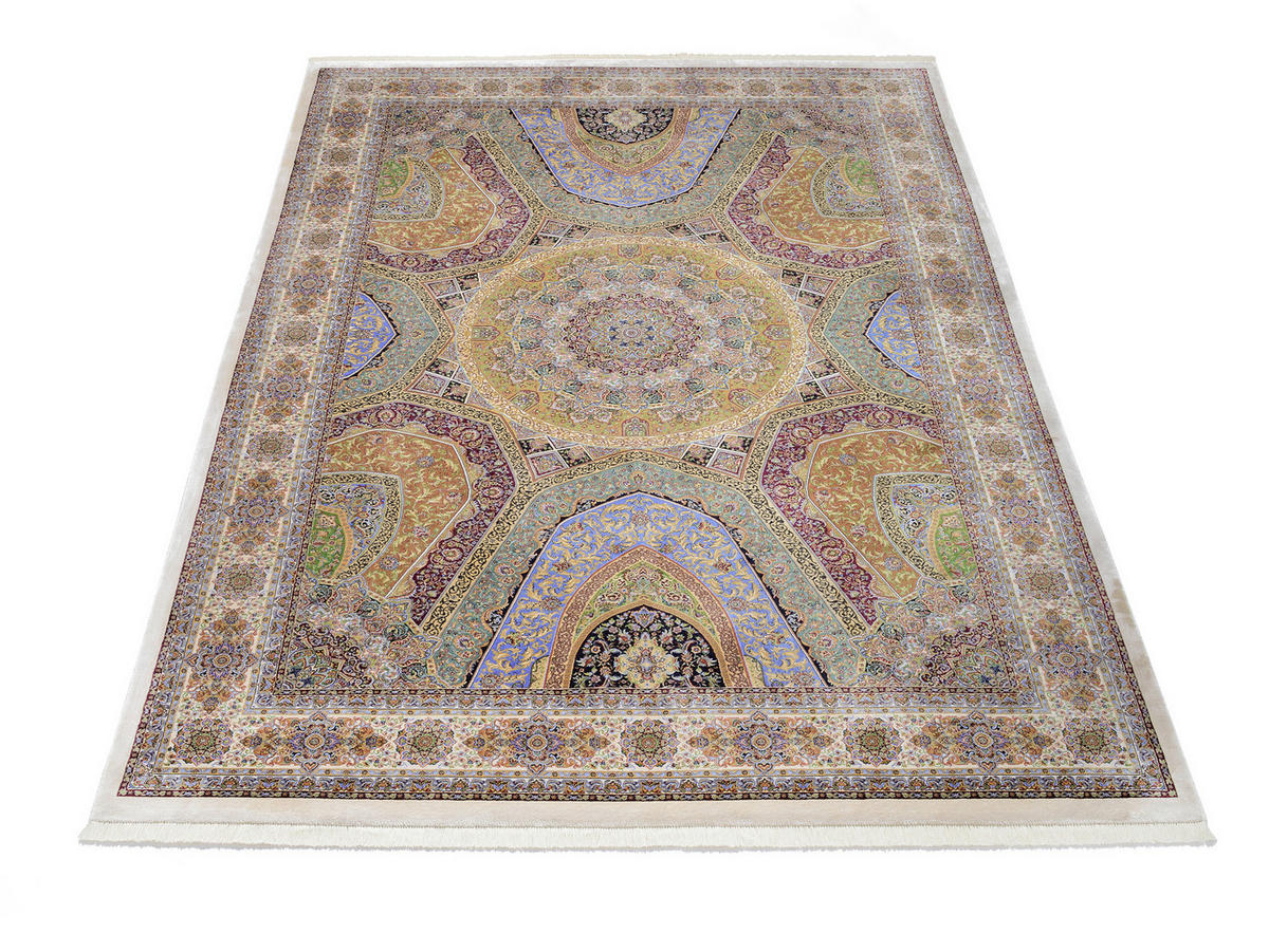 WEBTEPPICH  Wohnzimmer 80/150 cm Arabesk Multicolor rechteckig  - Multicolor, LIFESTYLE, Textil (80/150cm) - Dieter Knoll