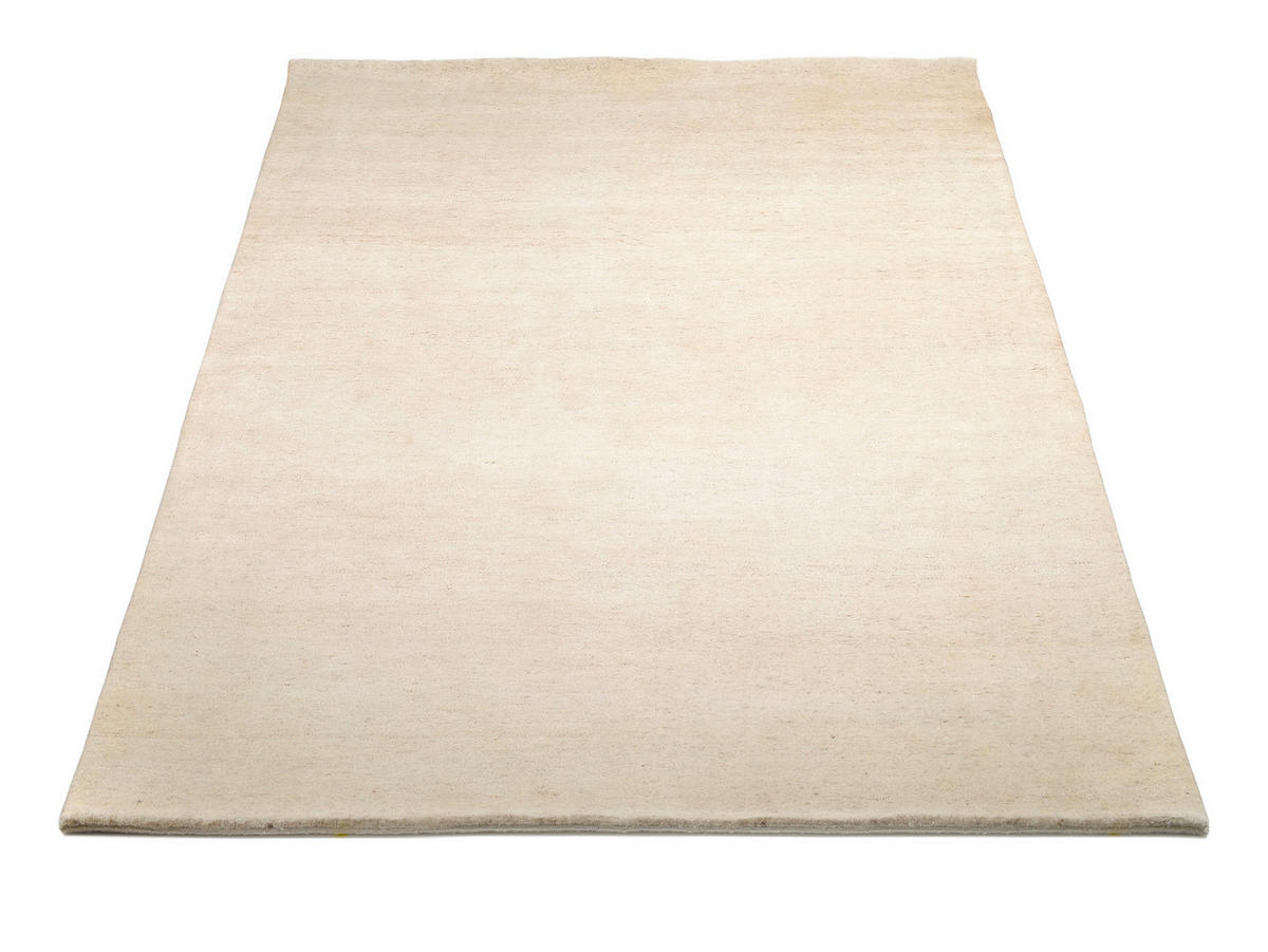 WOLLTEPPICH 200/200 cm Silverström Gelb  - Gelb, Basics, Textil (200/200cm) - Linea Natura