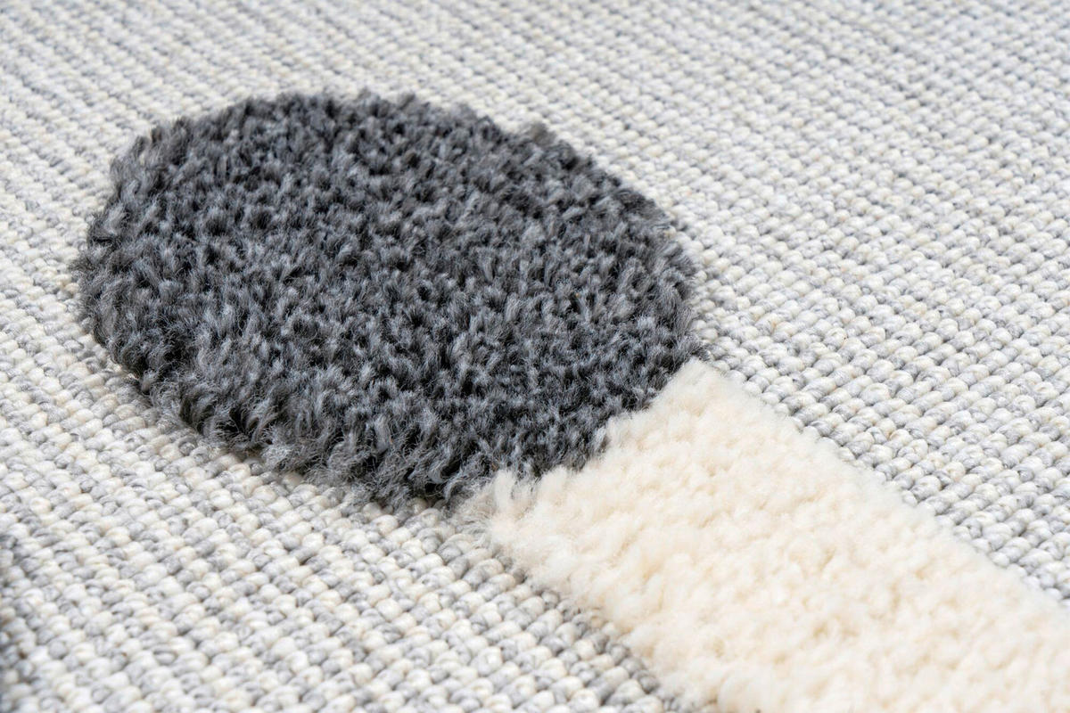 FLACHWEBETEPPICH 160/230 cm Grau rechteckig  - Grau, Basics, Textil (160/230cm) - Kayoom