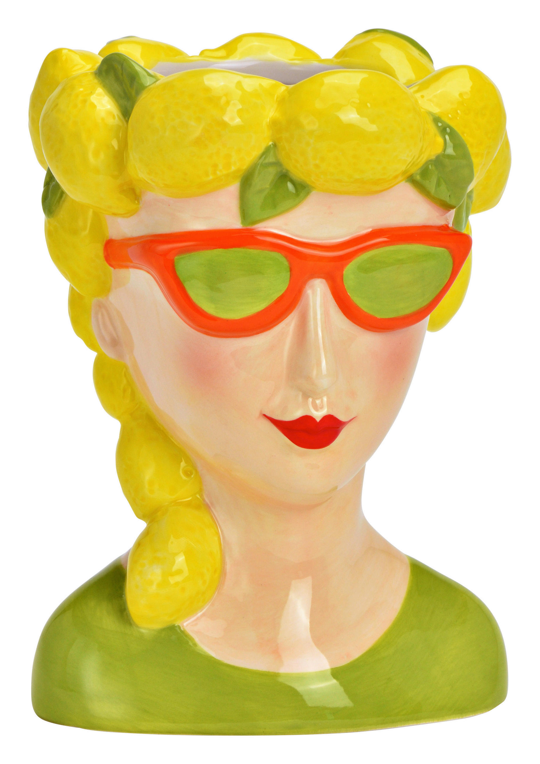 VASE  - Multicolor, Basics, Keramik (12/17/11,5cm)