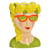 VASE  - Multicolor, Basics, Keramik (12/17/11,5cm)