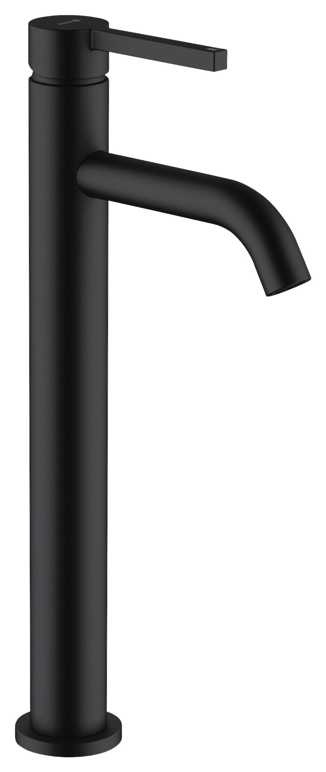 WASCHTISCHARMATUR 3,6/33,5/18,8 cm  - Schwarz, Basics, Metall (3,6/33,5/18,8cm) - Celina Home