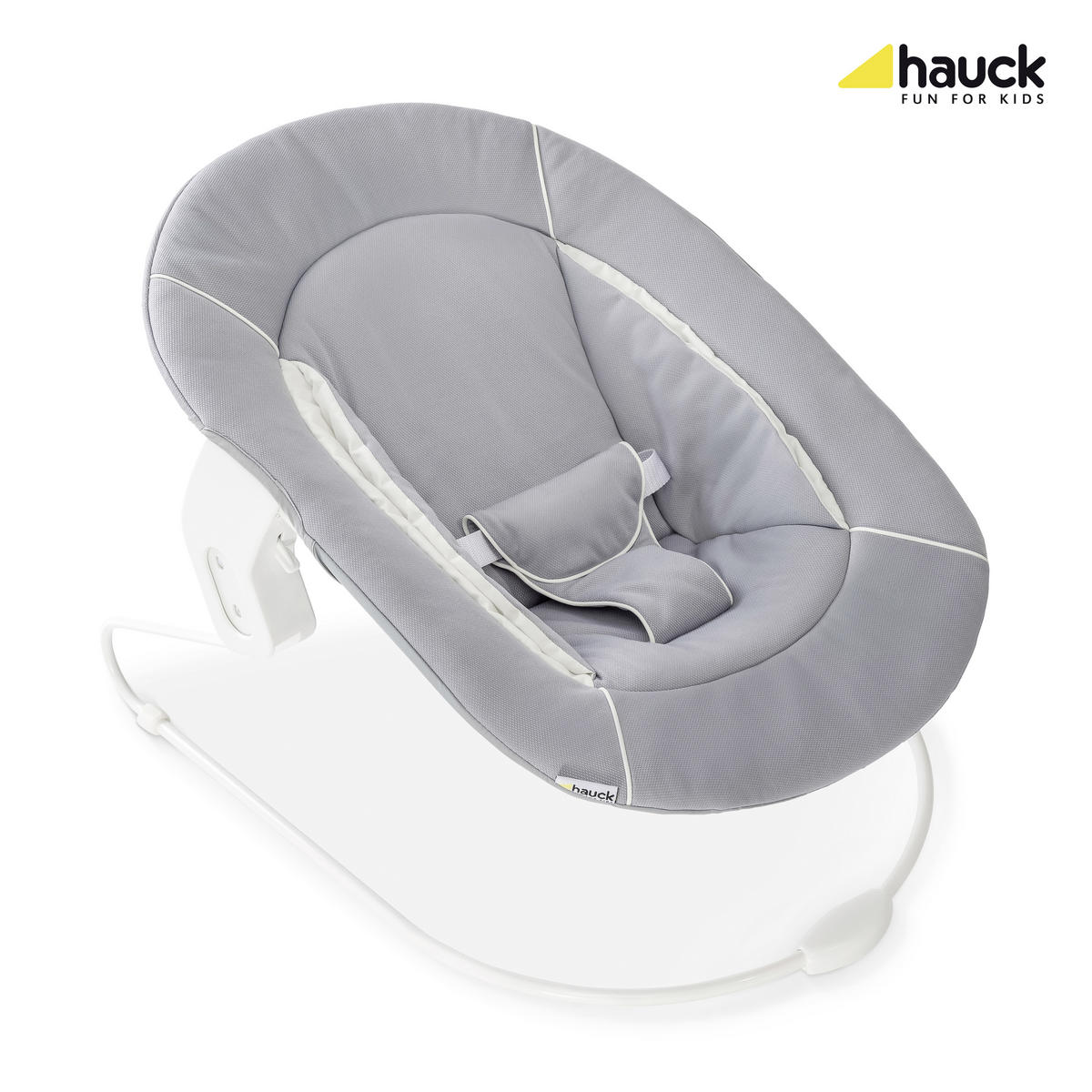 WIPPE ALPHA BOUNCER   - Weiß/Grau, KONVENTIONELL, Textil (66/49/45cm) - Hauck