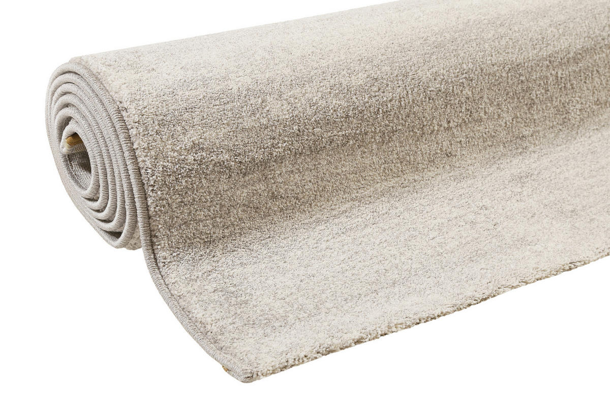 WEBTEPPICH 80/150 cm Island Beach Grau, Hellgrau  - Hellgrau/Grau, KONVENTIONELL, Textil (80/150cm) - Novel