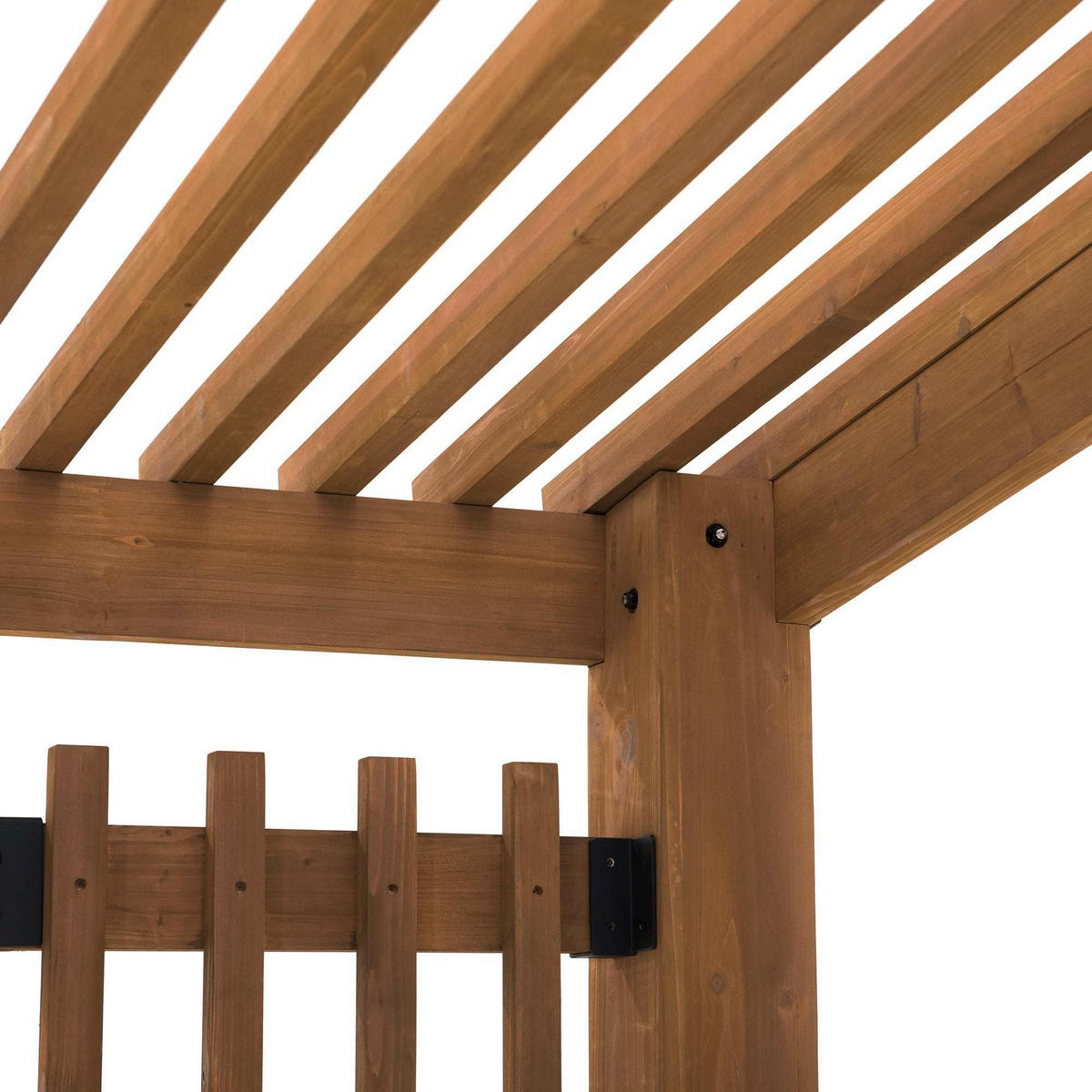 PERGOLA 309,6/239-256,4/274,5 cm   - Braun, Basics, Holz (309,6/239-256,4/274,5cm)
