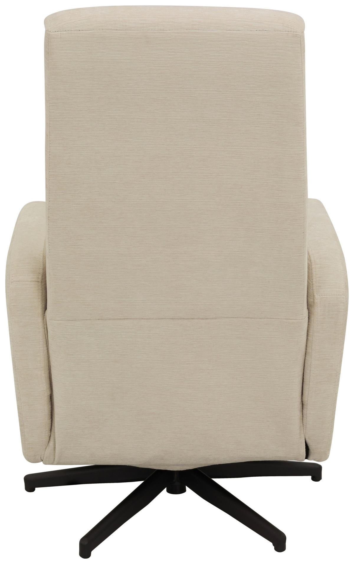 RELAXSESSEL Webstoff, Struktur    - Beige/Schwarz, MODERN, Textil/Metall (67/108/72/88/160cm) - MID.YOU