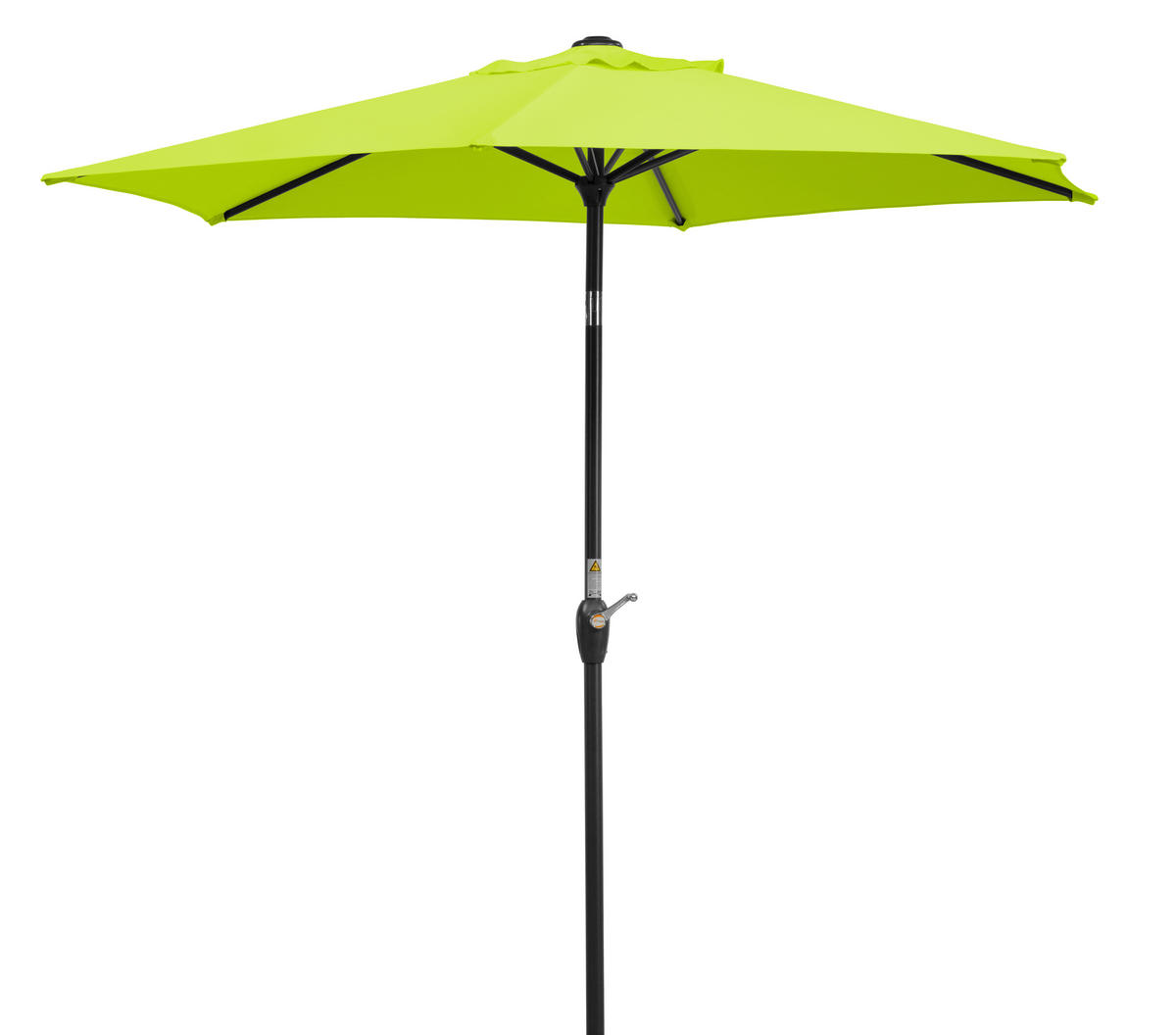 SONNENSCHIRM   - Anthrazit/Hellgrün, Basics, Textil/Metall (220/210/220cm) - Schneider