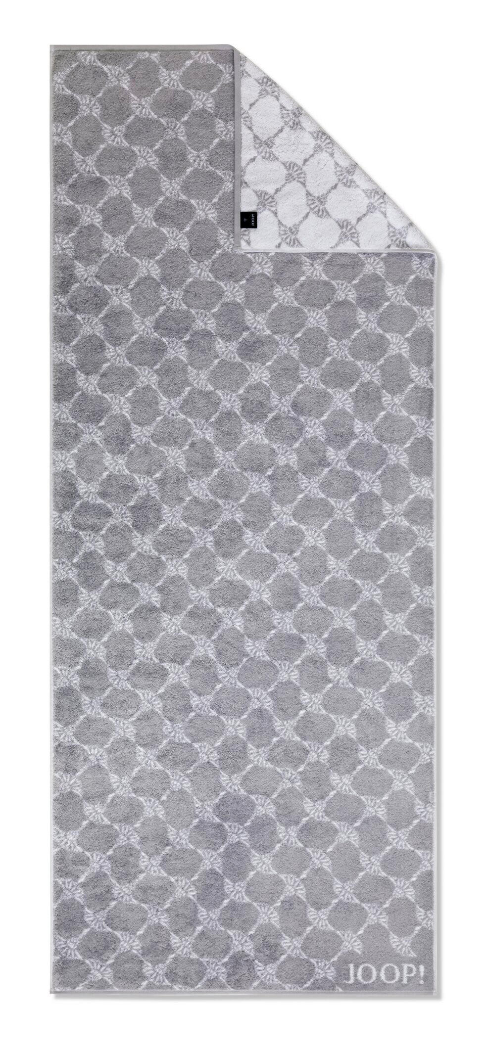SAUNATUCH 80/200 cm JOOP! CLASSIC Silberfarben  - Silberfarben, Basics, Textil (80/200cm) - Joop! Living