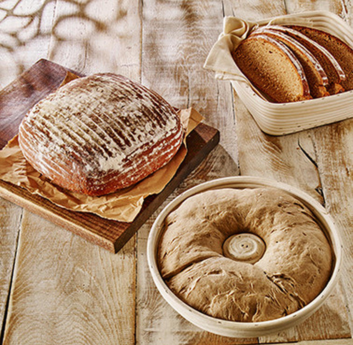 GÄRKORB - KONVENTIONELL, Holz (25/9/25cm) - Birkmann