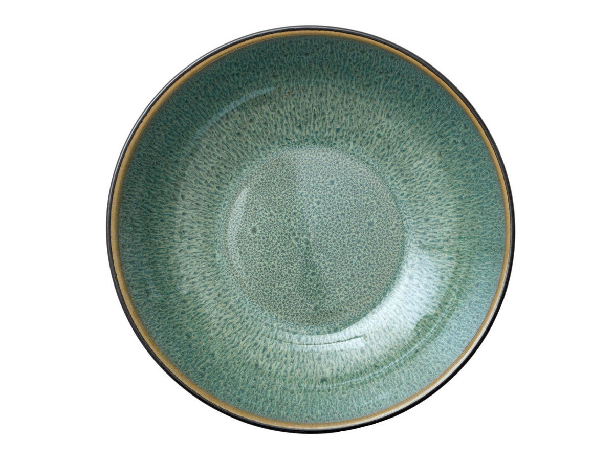 PASTATALLRIK 20 cm  - grön/svart, Basics, keramik (20cm) - Bitz