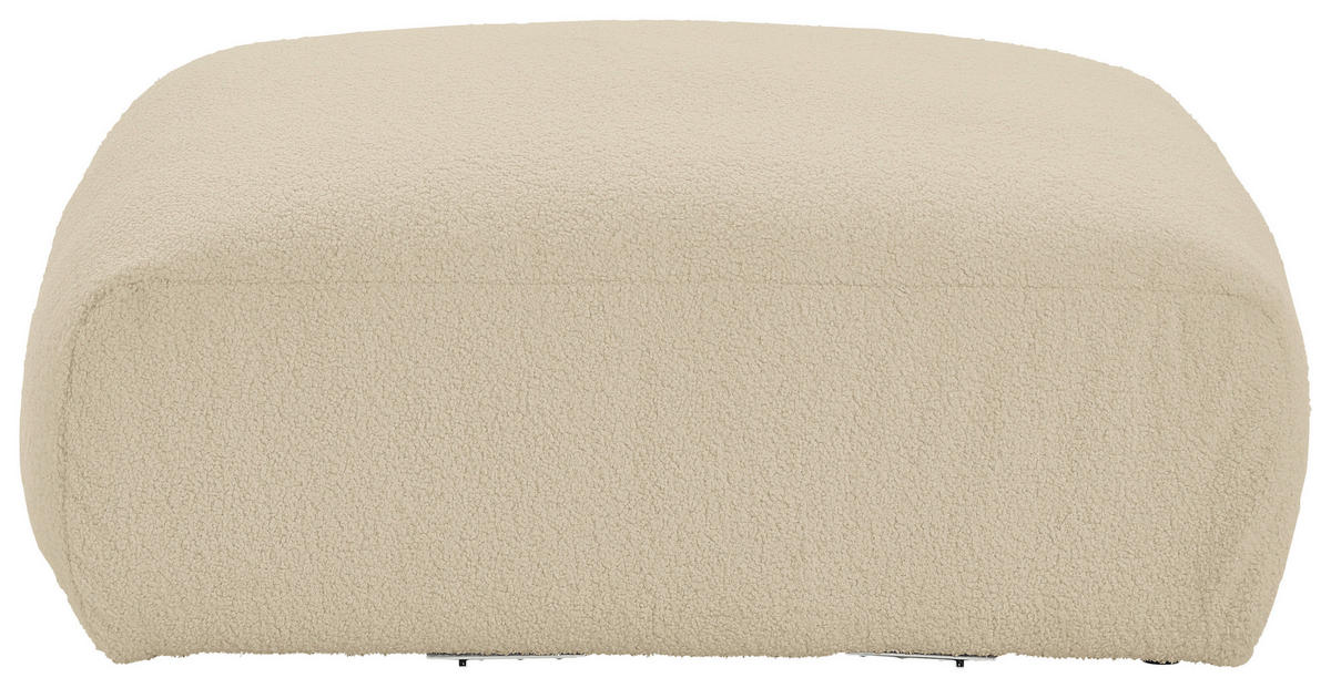 SOFFMODUL i flatväv, teddy tyg beige  - beige, Trend, textil (82/45/122cm) - Livetastic