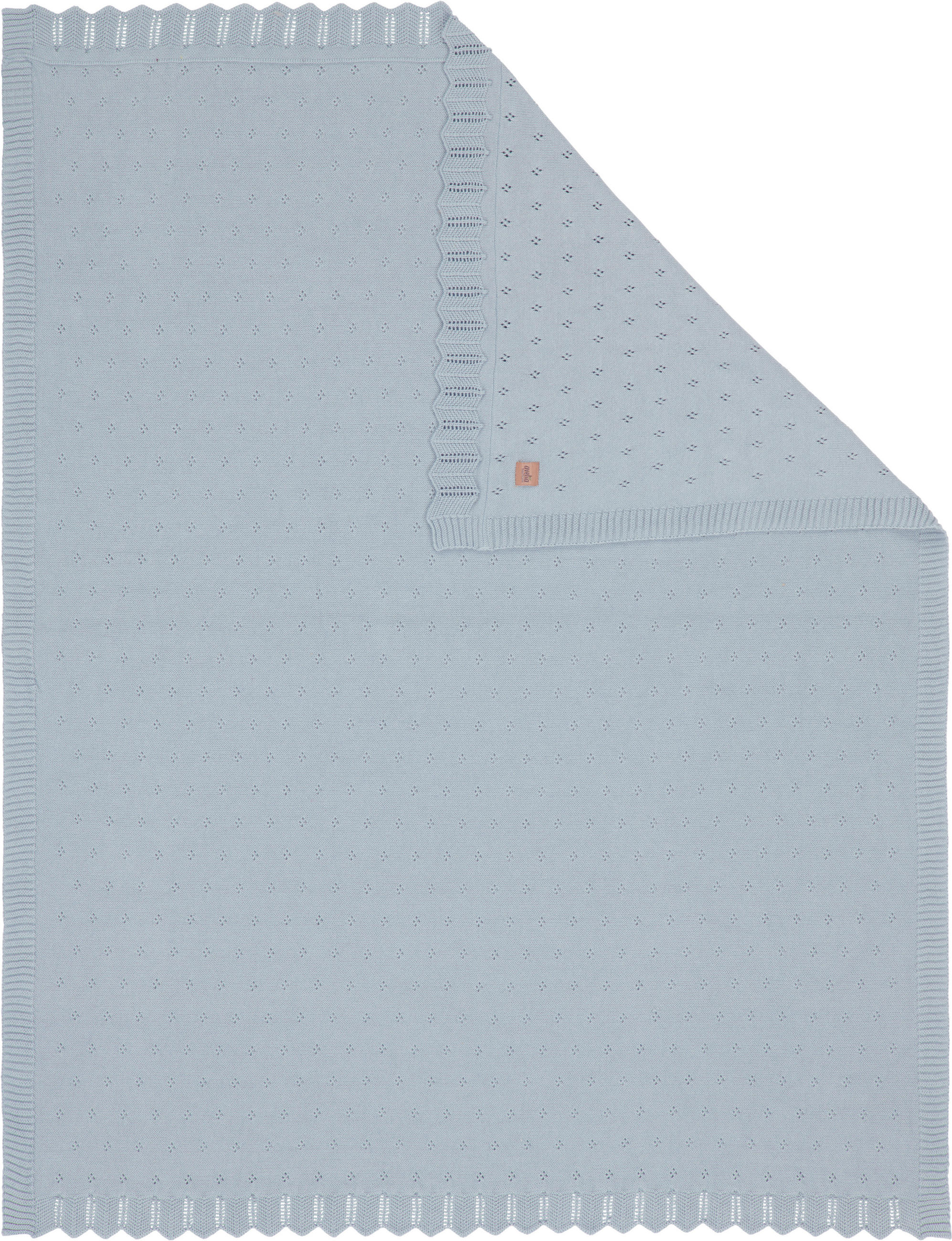 HEBKÁ DEKA - tmavomodrá, Basics, textil (80/100cm) - Avelia