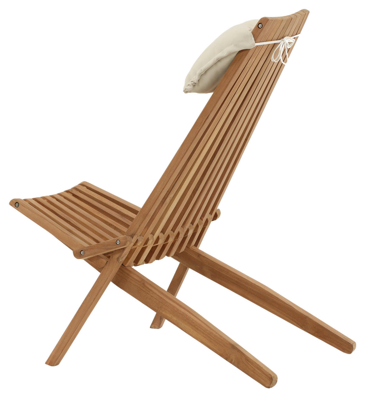 LOUNGEFÅTÖLJ  - guldfärgad, Klassisk, trä (86/100/68cm) - Gardenson