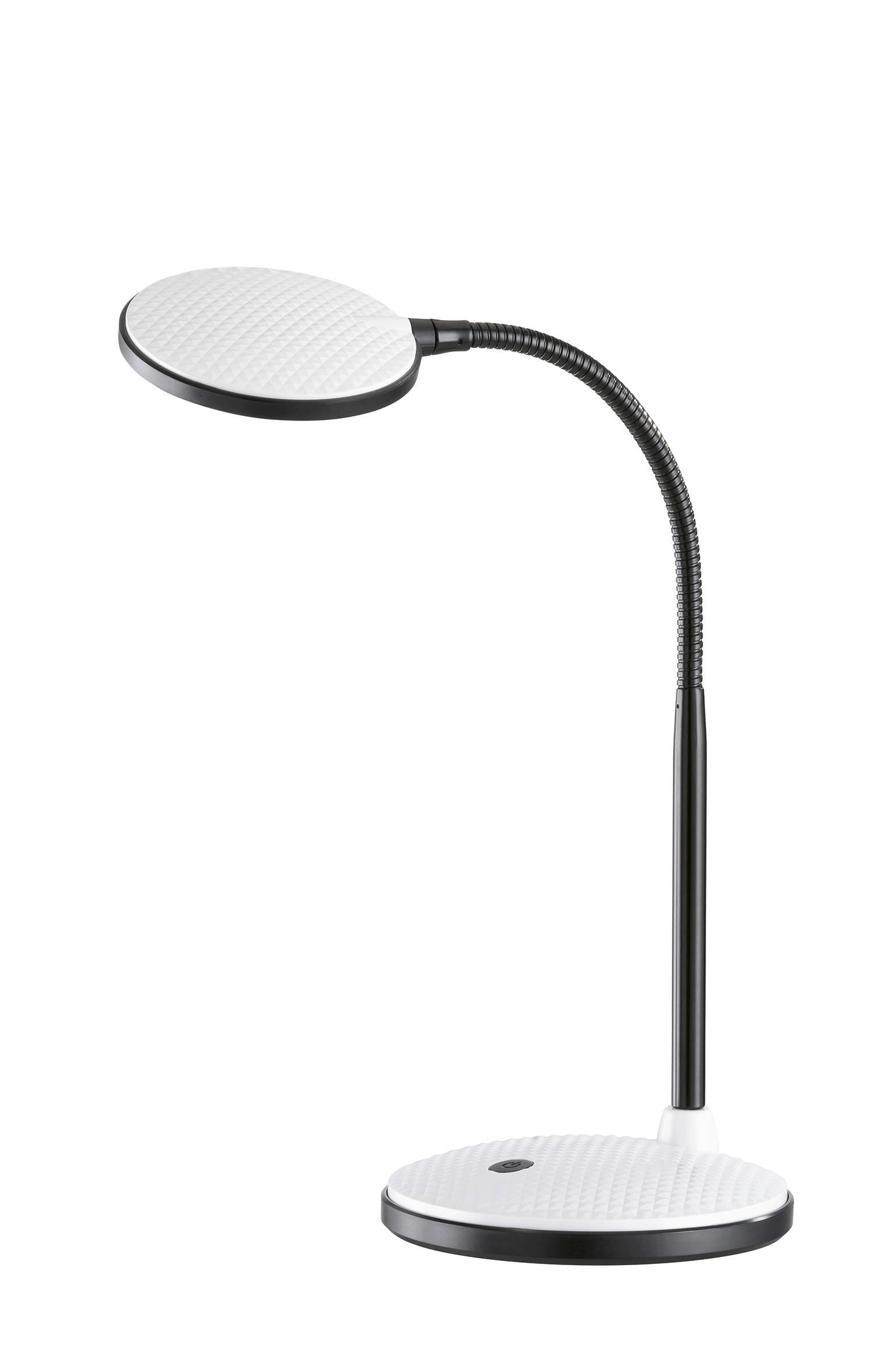 LED-SCHREIBTISCHLEUCHTE   - Schwarz/Weiß, Design, Kunststoff/Metall (14,3/36,5/22cm)