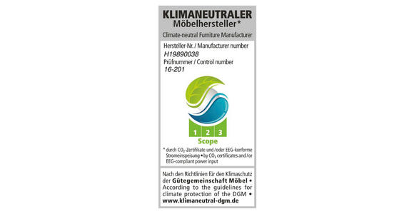 WOHNWAND  in Weiß, Eichefarben  297/206/48 cm  - Eichefarben/Weiß, Design, Glas/Holz (297/206/48cm) - Valnatura