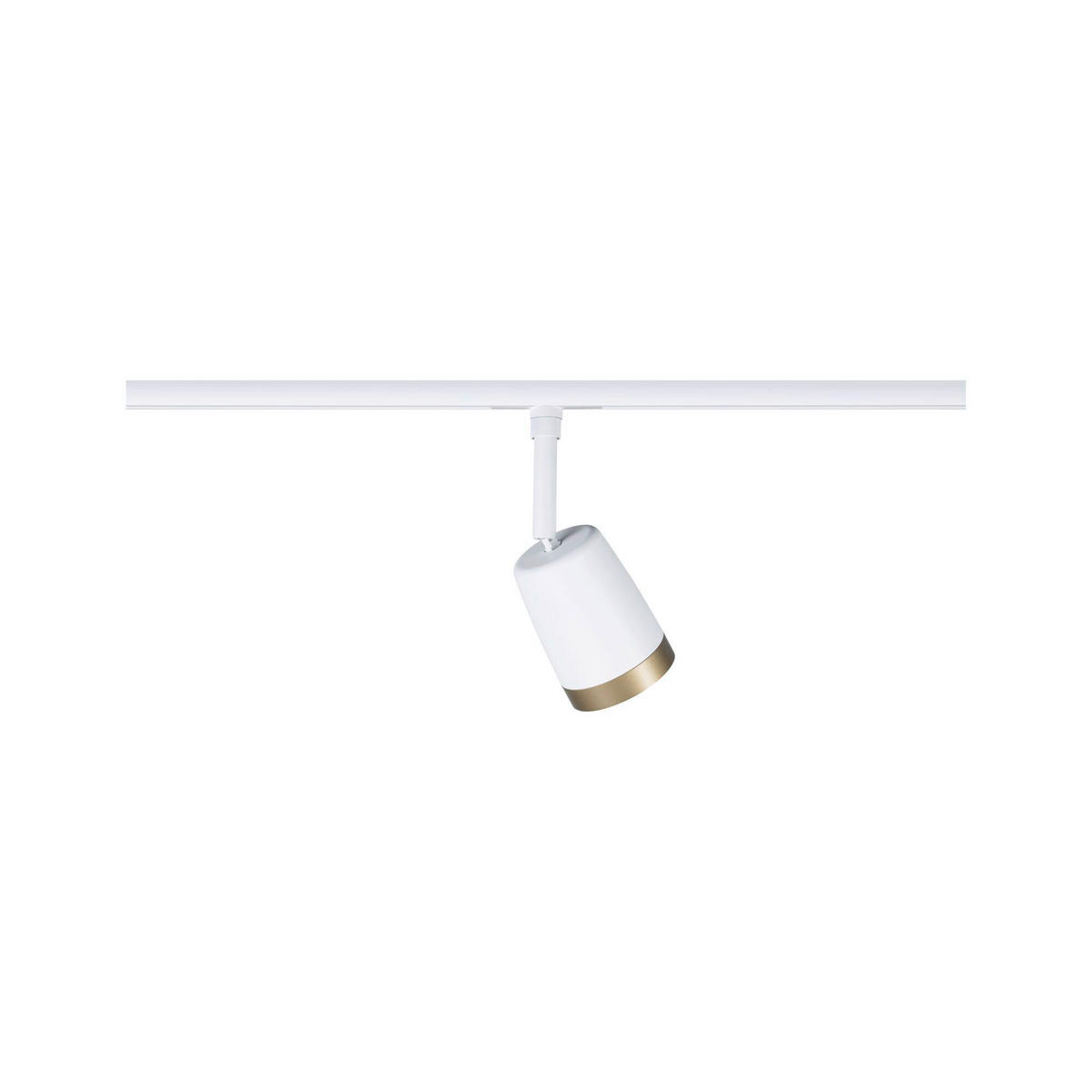 SCHIENENSYSTEM-STRAHLER 6,5/19,3 cm   - Weiß, Design, Metall (6,5/19,3cm) - Paulmann